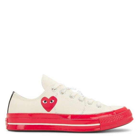 NEW Converse Comme des Garçons Play x Chuck 70 Low UNISEX M/6 W/8 - Picture 1 of 14